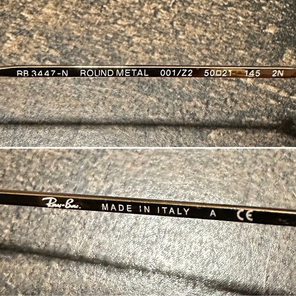 Ray-Ban RB3447 Round Metal Sunglassss - Picture 7 of 7